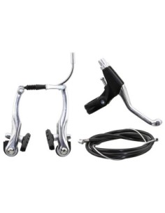 Alloy Rear V-Brake W/Lever 408 Chrome.